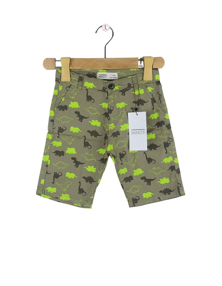 Green Dino Printed – Short