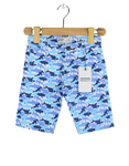 Sky Blue Shark Printed