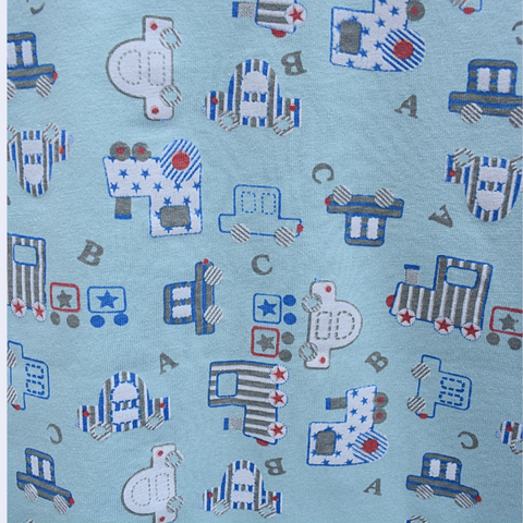 Cute Cars Pajama Set-Front