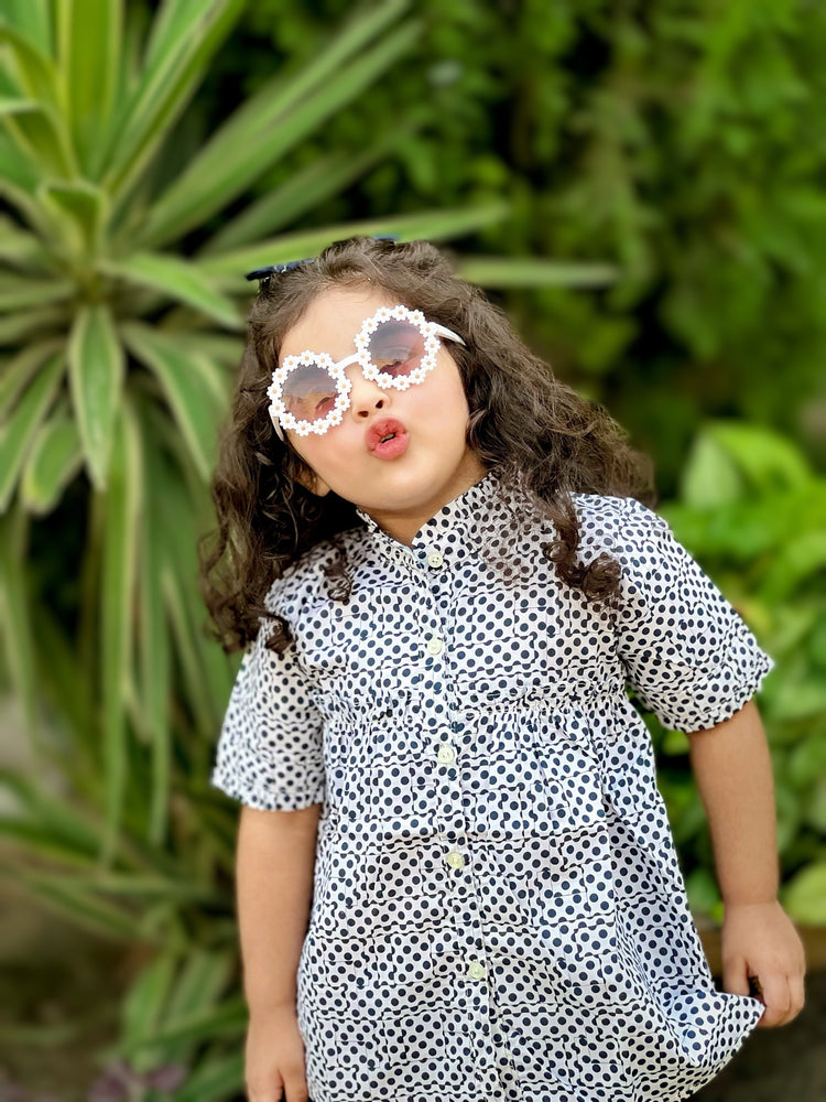 Black Polka Dot Frock