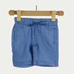 Light Blue Soft Denim Short