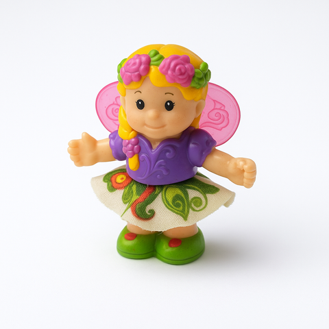 Fairy Doll Toy – Colorful Winged Figurine