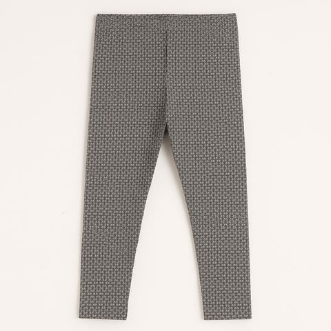 Girls Geometric Print Leggings