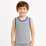 Blue Strip Grey Sando