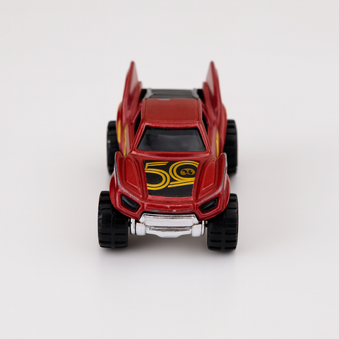 Hot Wheels Red Off-Road Truck – 50th Anniversary Edition, Slightly Used