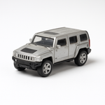 Silver SUV Toy Car – Slightly Used Die-Cast Model