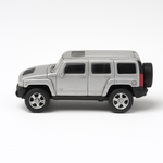 Silver SUV Toy Car – Slightly Used Die-Cast Model