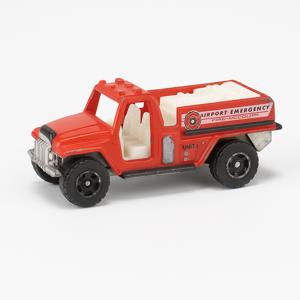 🚒 Toy 3: Airport Emergency Foam Fire Truck
