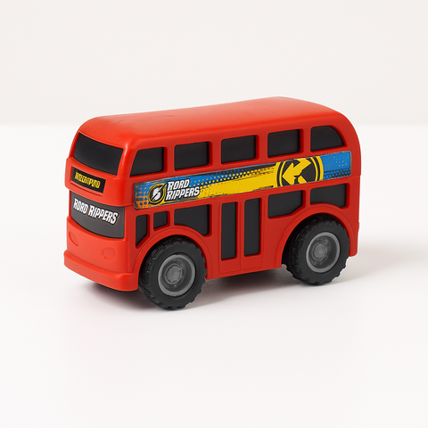 🚌 Toy Double-Decker Bus – Road Rippers Edition