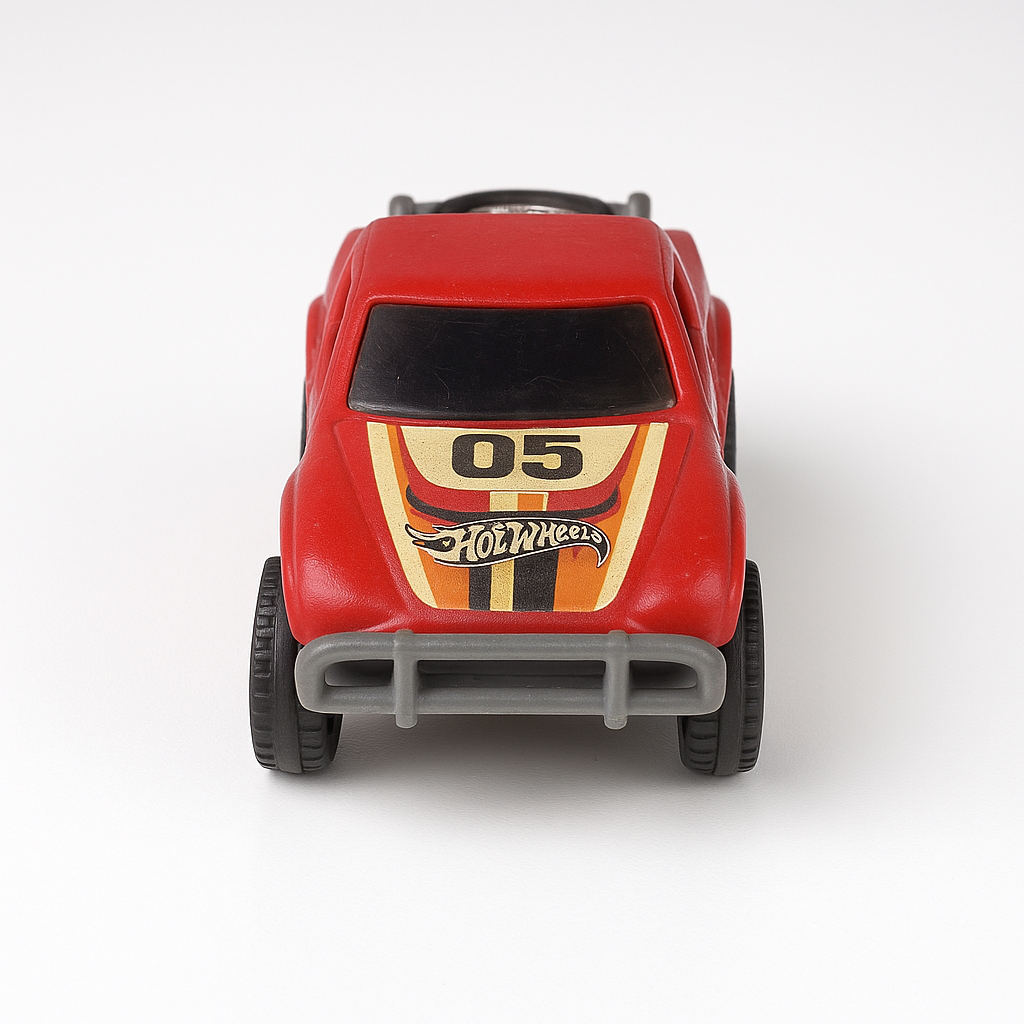 Hot Wheels Red Off-Road Racing Truck – Die-Cast Toy Car