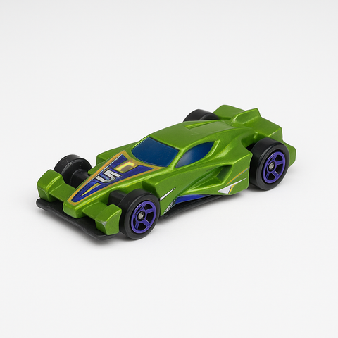 Green Formula Racing Car Toy – Mini Speed Car for Kids