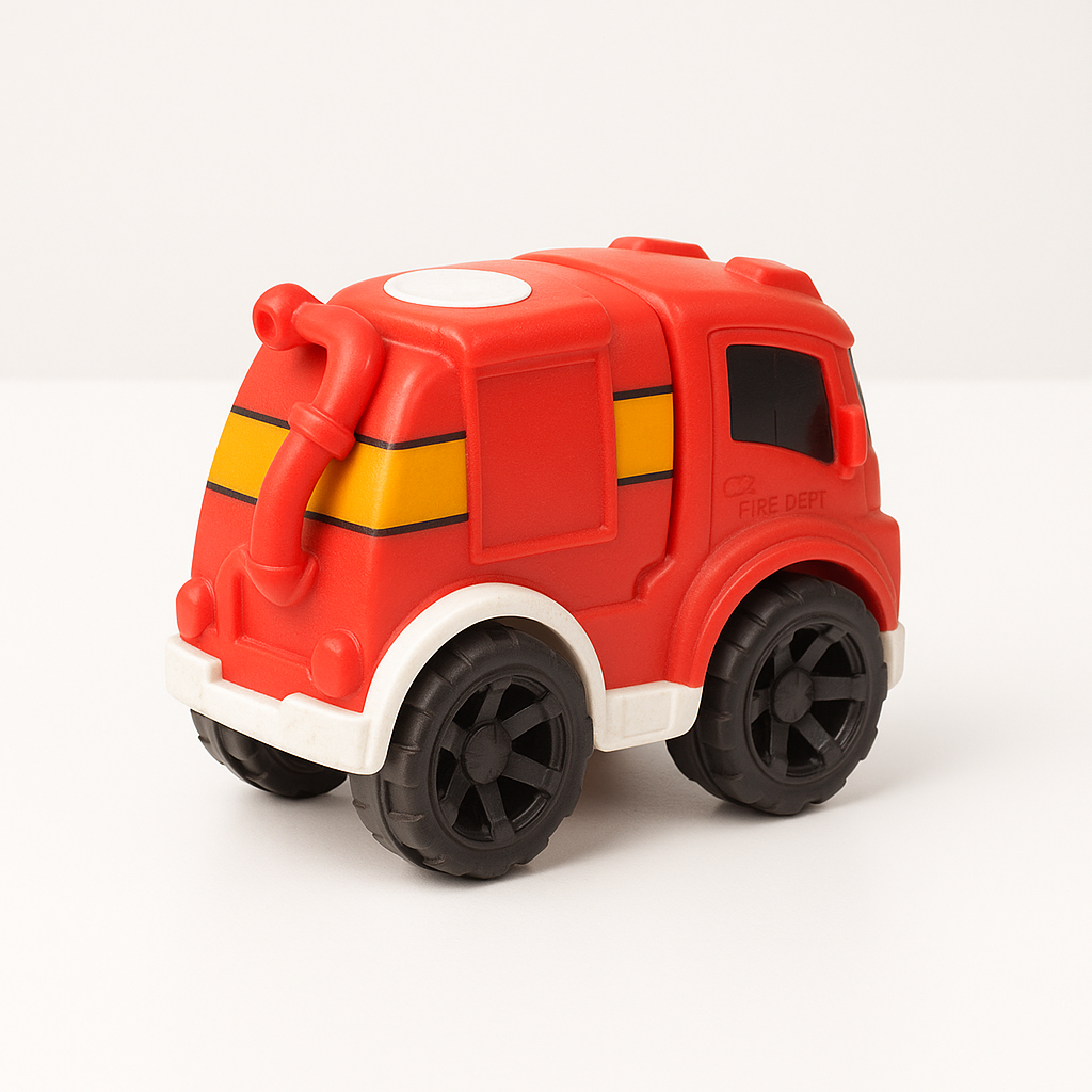 🚒 Kids Mini Fire Truck Toy – Push & Go Vehicle