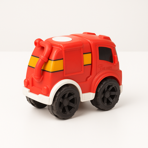 🚒 Kids Mini Fire Truck Toy – Push & Go Vehicle