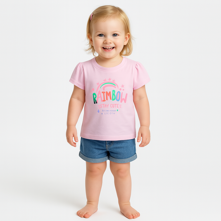 Rainbow Stay Tuned T Shirt