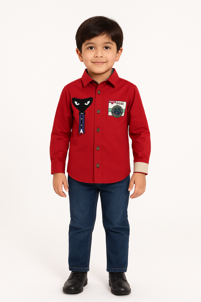 Red imported cotton T Shirt