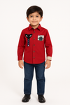 Red imported cotton T Shirt