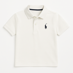 White Embroidered Polo Shirt