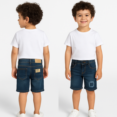 🧒 Premium Kids Denim Shorts