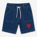Kids Dark Blue Denim – Short