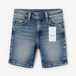 Random wash blue denim – Short