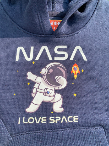 NASA Hoodies Pajama Set