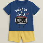 Kids Space-Wake up & Smile-Half-Sleev