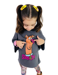 Grey Cute Scooby-Doo baggy style