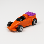 Orange Convertible Toy Car with Purple Detail – Mini Die-Cast Vehicle