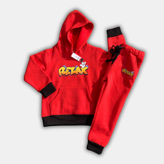 relax hoodie tracksuit