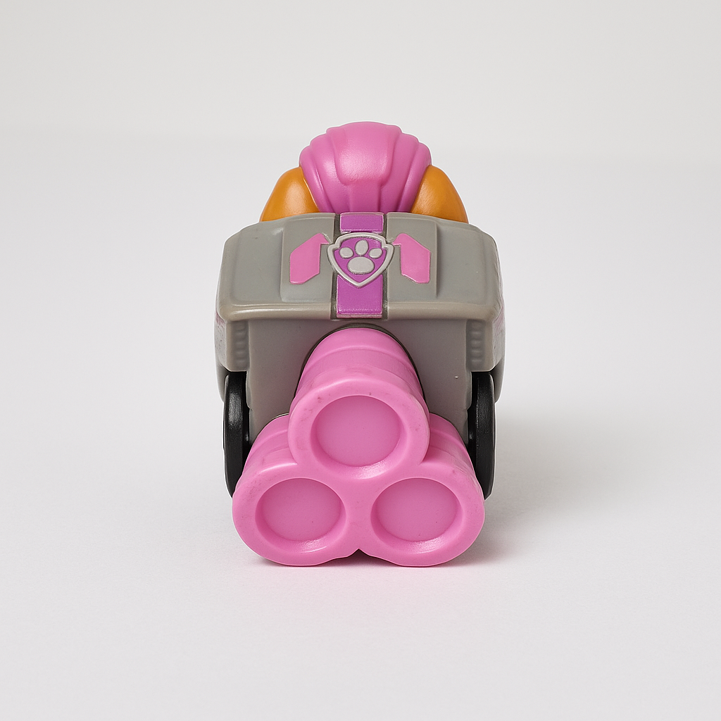 Paw Patrol Skye Rescue Vehicle Toy – Pink & Grey (Mini Car for Kids)