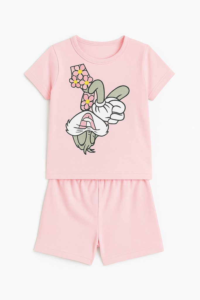 Pink Bugs Bunny Summer Outfit Set