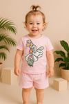 Pink Bugs Bunny Summer Outfit Set