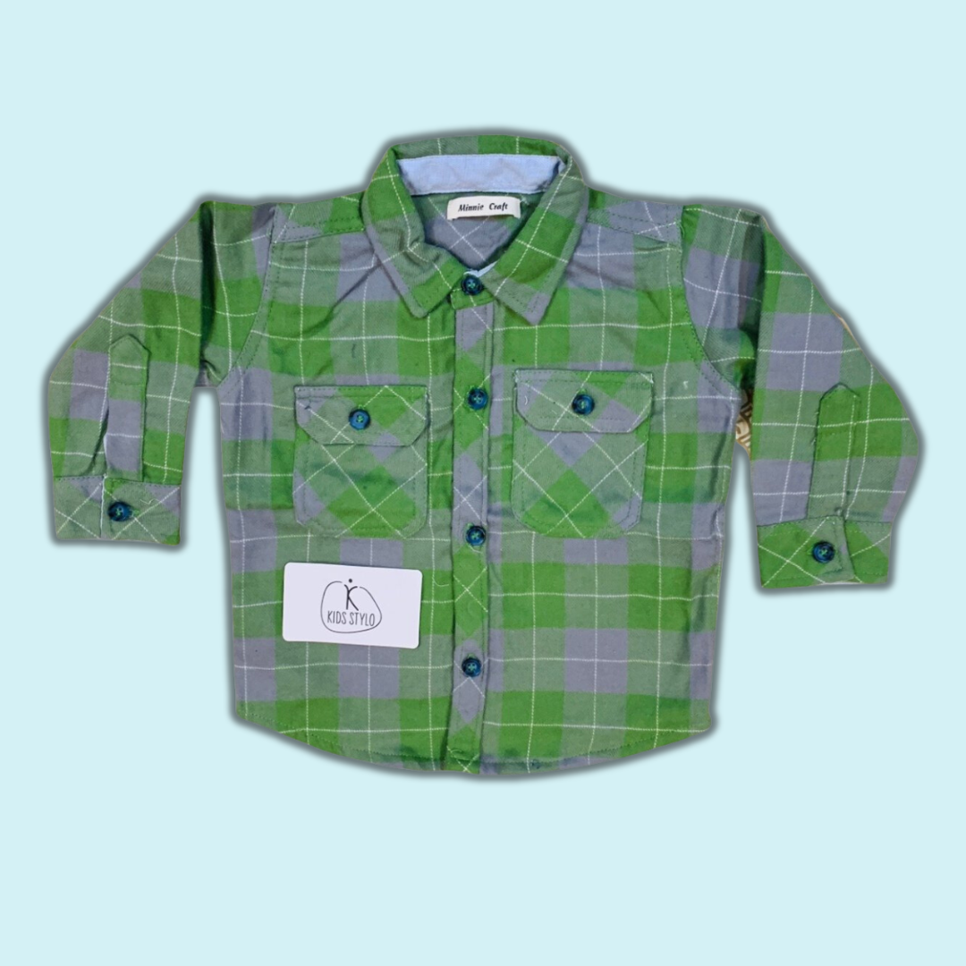 Green Check Shirt