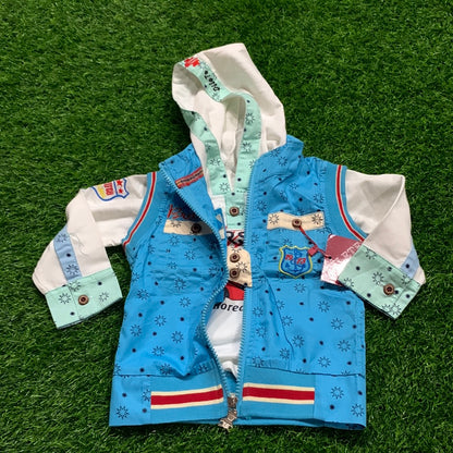 Sky Blue Double Imported Double Shirt