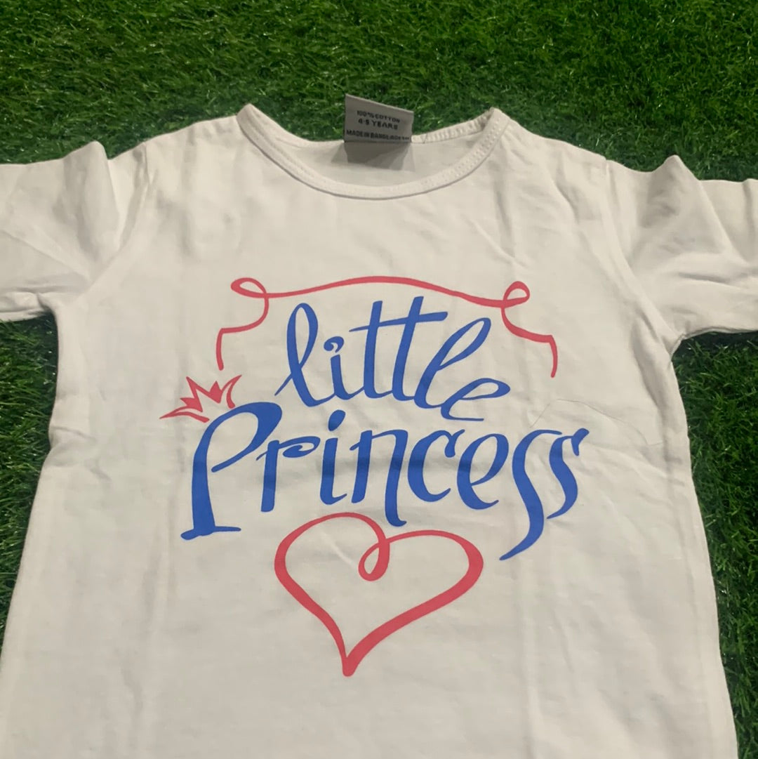 White Little Princess Shirt