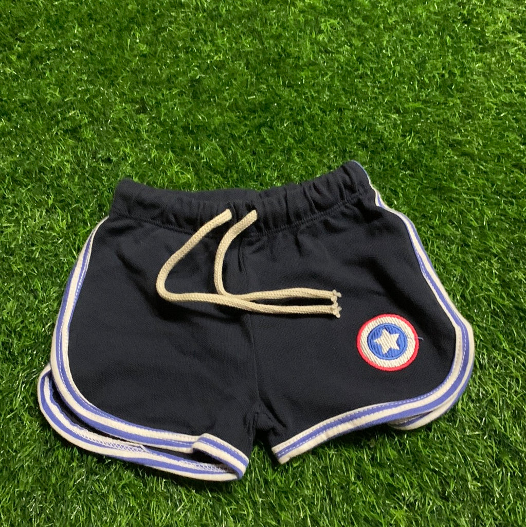 Navy Blue Star Short - kid Styler