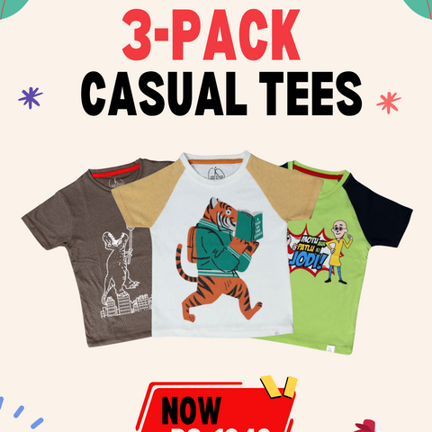 PACK OF 3 TSHIRTS