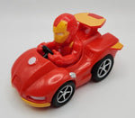Iron Man Style Racing Car Toy – Superhero Pull-Back Vehicle for Kids