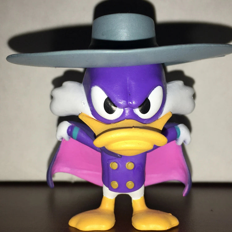 Cartoon Duck Superhero Action Figure – Mini Collectible Toy