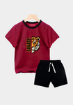 Savage Lion Pajama Set-Front