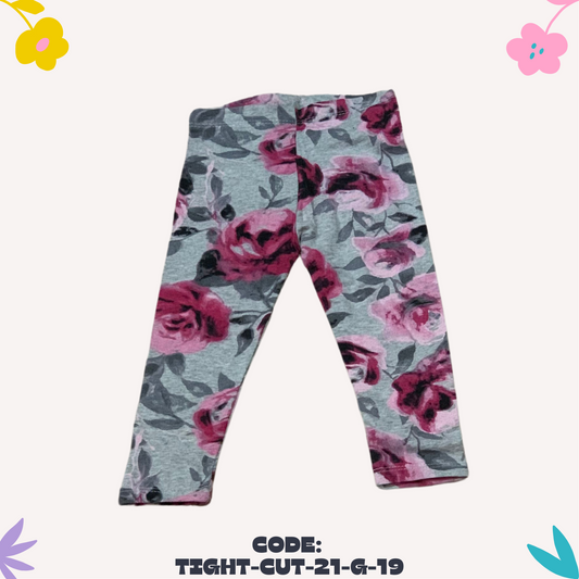 Floral Printed Tight 21-G-19
