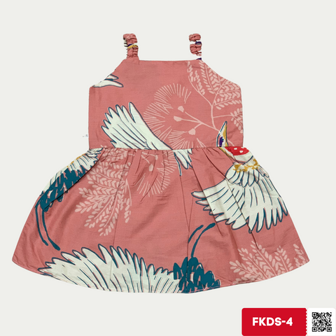Peach Peacock printing FKDS-4
