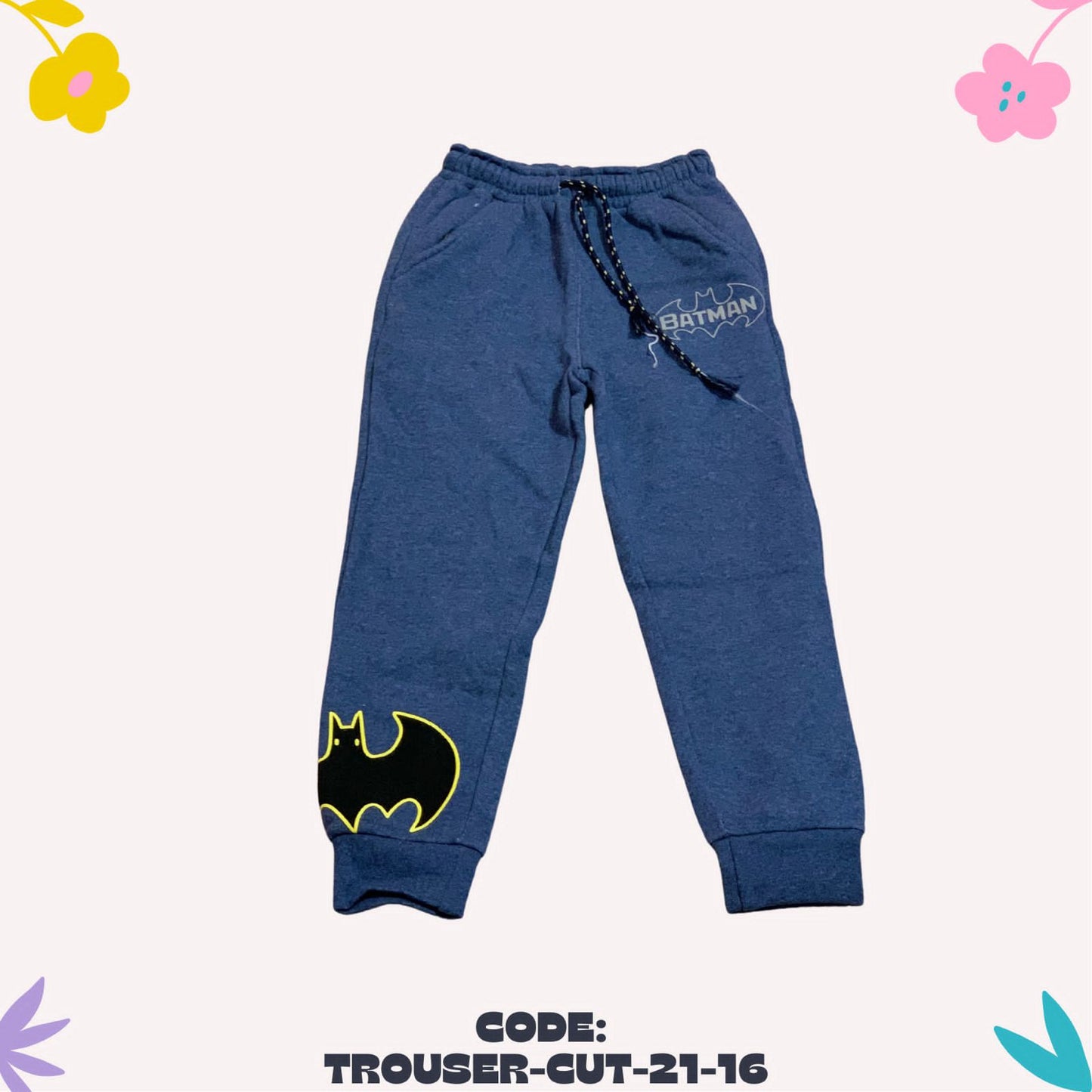 Blue Batman Trouser