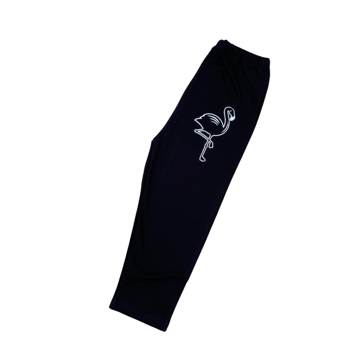 Black Flamingo POM POM Set