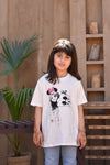 Long Hair Frozen Wear Mickey Shirt