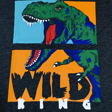 Grey Dinosaur Wild King