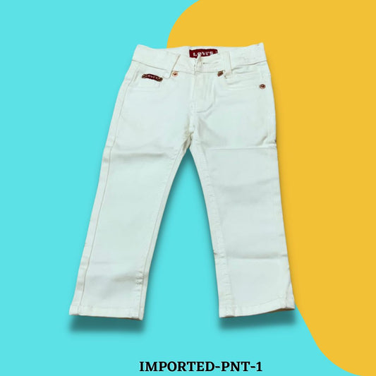 White imported pant