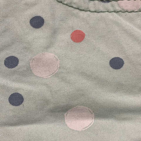 Sea Green Polka Dot Cotton Short