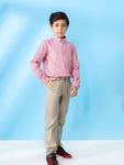 Red Check Formal Shirt - kid Styler