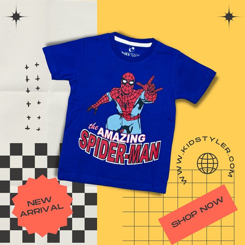 Blue amazing Spider Man